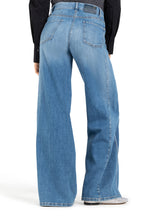 Lade das Bild in den Galerie-Viewer, Jeans Palazzo patch -Cambio