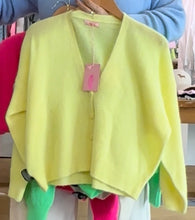 Lade das Bild in den Galerie-Viewer, Strickjacke V-Ausschnitt -ONESIZE