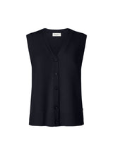 Lade das Bild in den Galerie-Viewer, Strickweste navy