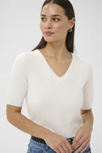 Lade das Bild in den Galerie-Viewer, V-Shirt Lizza - Kaffe
