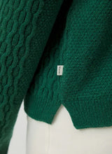 Lade das Bild in den Galerie-Viewer, Strickjacke Bottle Green
