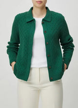 Lade das Bild in den Galerie-Viewer, Strickjacke Bottle Green
