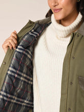 Lade das Bild in den Galerie-Viewer, Baumwolljacke mit Cordkragen - White Label
