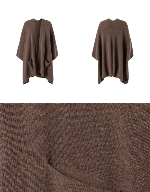 Strickponcho  - Maerz München