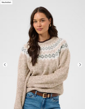 Lade das Bild in den Galerie-Viewer, Pullover Berta - Kaffe
